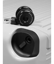 PIQUADRO POP Cărucior mare alb - Trolere rigide - 6