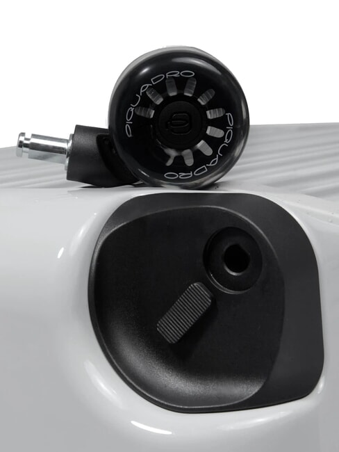 POP Cărucior mediu alb - Trolere rigide