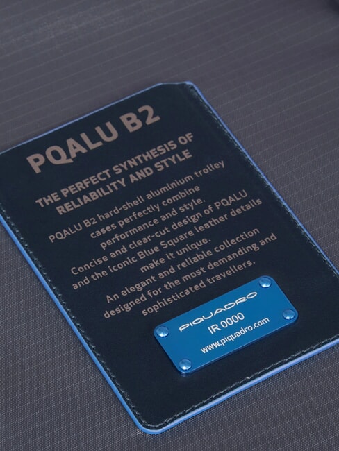 ALU BLUE SQUARE Cărucior mediu albastru - Trolere rigide