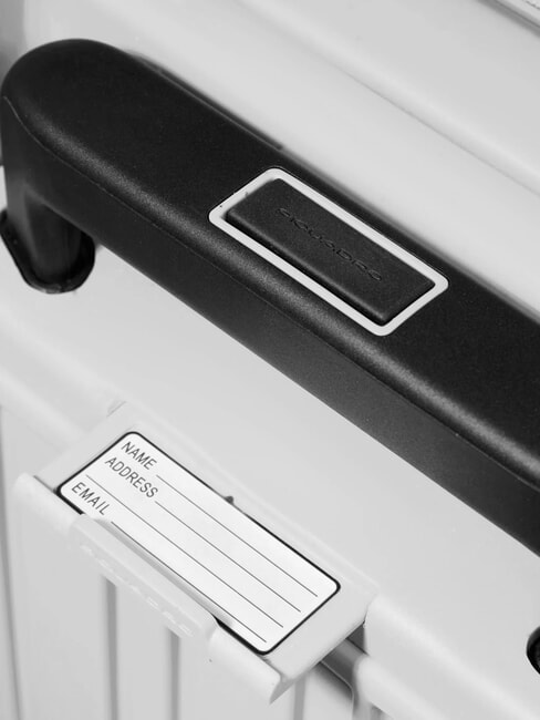 POP Cărucior pentru bagaje de mână alb - Bagaje de mână