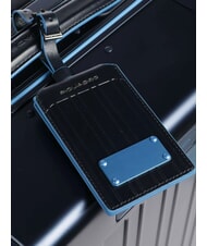 PIQUADRO ALU BLUE SQUARE Cărucior pentru bagaje de mână albastru - Bagaje de mână - 5