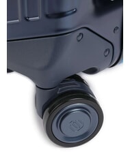 PIQUADRO ALU BLUE SQUARE Cărucior pentru bagaje de mână albastru - Bagaje de mână - 6