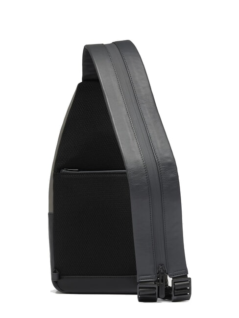 URBAN Rucsac cu un singur umăr și suport pentru iPad®mini negru grigiongr - Genți de umăr bărbați