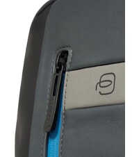 PIQUADRO URBAN Rucsac cu un singur umăr și suport pentru iPad®mini negru grigiongr - Genți de umăr bărbați - 5