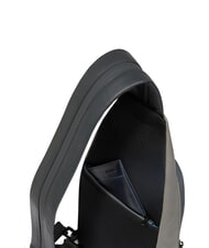 PIQUADRO URBAN Rucsac cu un singur umăr și suport pentru iPad®mini negru grigiongr - Genți de umăr bărbați - 6