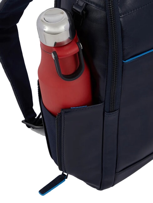 B2 REVAMP Rucsac din piele pentru laptop de 14" albastru - Rucsacuri pentru laptop