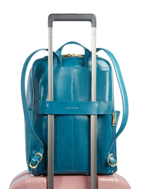 BLUE SQUARE  Rucsac pentru laptop de 14", din piele octan 3 - Rucsacuri pentru laptop