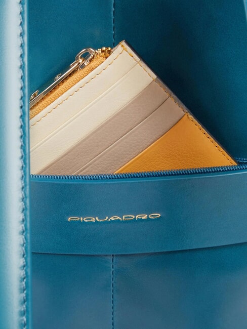 BLUE SQUARE  Rucsac pentru laptop de 14", din piele octan 3 - Rucsacuri pentru laptop