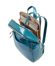 PIQUADRO BLUE SQUARE  Rucsac pentru laptop de 14", din piele octan 3 - Rucsacuri pentru laptop - 6