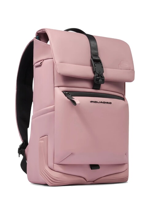 CORNER SPECIALE GOMMATO Rucsac pentru laptop cu roll-top ROSA - Rucsacuri pentru laptop