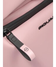 PIQUADRO CORNER SPECIALE GOMMATO Rucsac pentru laptop cu roll-top ROSA - Rucsacuri pentru laptop - 4