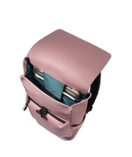 PIQUADRO CORNER SPECIALE GOMMATO Rucsac pentru laptop cu roll-top ROSA - Rucsacuri pentru laptop - 6