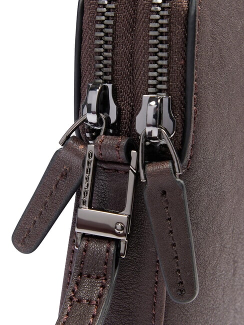 BLACK SQUARE Geantă clutch bărbătească din piele cu m&acirc;ner MORO - Husă pentru tabletă și organizator