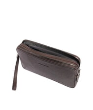 PIQUADRO BLACK SQUARE Geantă clutch bărbătească din piele cu m&acirc;ner MORO - Husă pentru tabletă și organizator - 5