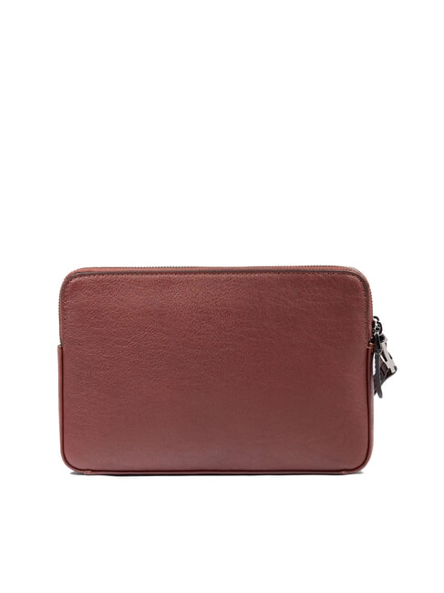 BLACK SQUARE Geantă clutch bărbătească din piele cu m&acirc;ner PIELE - Husă pentru tabletă și organizator