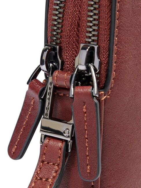 BLACK SQUARE Geantă clutch bărbătească din piele cu m&acirc;ner PIELE - Husă pentru tabletă și organizator