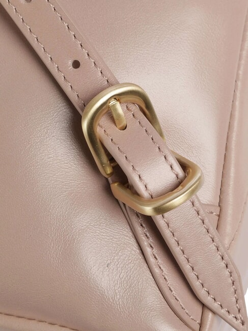 BLUE SQUARE Rucsac din piele roz 2 - Genți femei