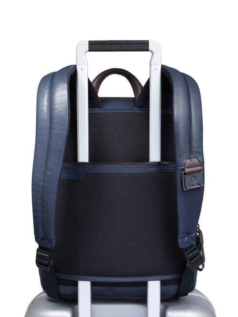 HARPER Rucsac pentru laptop de 14", extensibil albastru/maro închis - Rucsacuri pentru laptop