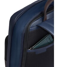 PIQUADRO HARPER Rucsac pentru laptop de 14", extensibil albastru/maro închis - Rucsacuri pentru laptop - 4