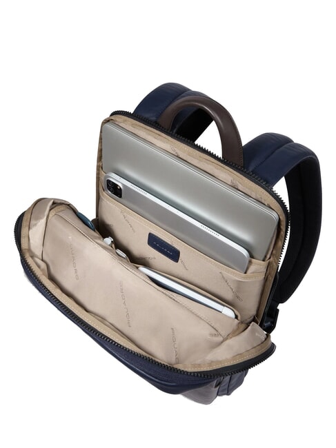 HARPER Rucsac pentru laptop de 14", extensibil albastru/maro închis - Rucsacuri pentru laptop