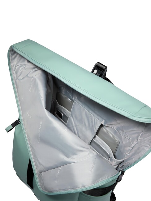 CORNER SPECIALE GOMMATO Rucsac rulant pentru laptop de 15,6". VERDE - Rucsacuri pentru laptop