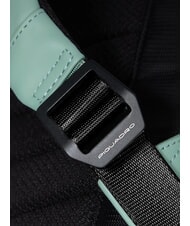 PIQUADRO CORNER SPECIALE GOMMATO Rucsac rulant pentru laptop de 15,6". VERDE - Rucsacuri pentru laptop - 8