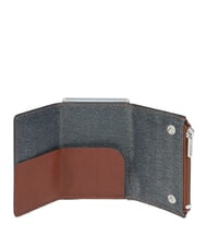 PIQUADRO BLACK SQUARE Sistem de glisare pentru suporturi de carduri PIELE - Portofele bărbați - 2