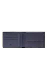 PIQUADRO HARPER Portofel din piele pentru bărbați albastru/maro &icirc;nchis - Portofele bărbați - 2