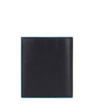 PIQUADRO BLUE SQUARE Portofel din piele de vițel negru - Portofele bărbați - 3