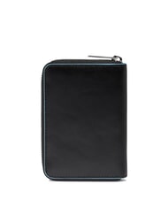 PIQUADRO BLUE SQUARE Portofel cu fermoar negru - Portofele femei - 3