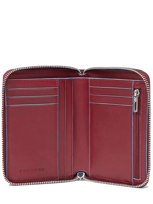 BLUE SQUARE Portofel cu fermoar RED - Portofele femei