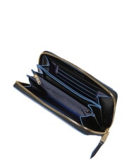 PIQUADRO BLUE SQUARE Portofel mare cu fermoar - Portofele femei