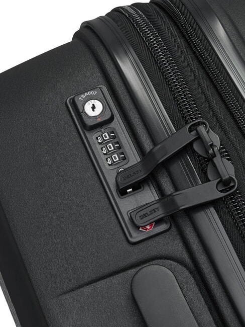 BELMONT PLUS MR Cărucior extensibil mediu negru - Trolere rigide