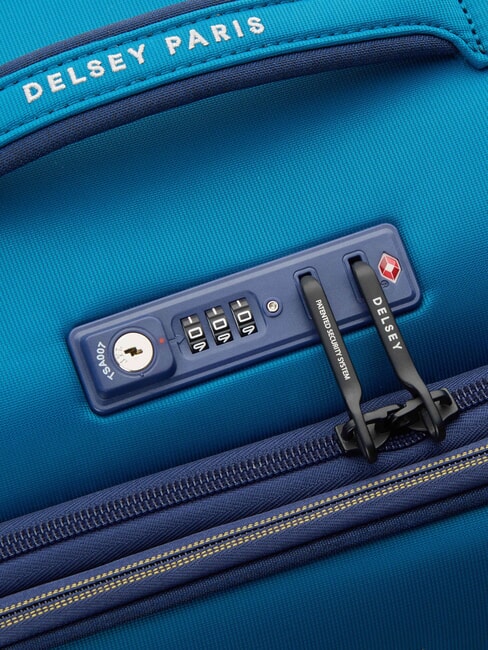 BROCHANT 3 Cărucior extensibil pentru bagaje de mână albastru marin - Bagaje de mână