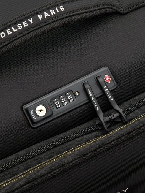 BROCHANT 3 Cărucior mare, extensibil negru ad&acirc;nc - Trolere rigide