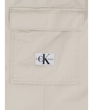 CALVIN KLEIN CK JEANS Pantaloni cargo din bumbac elastic - Pantaloni pentru femei