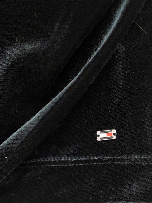 TH Fustă creion cu volane negru - Fuste pentru femei