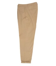 TOMMY HILFIGER TH Pantaloni elastici din bumbac bej - Pantaloni pentru femei - 3