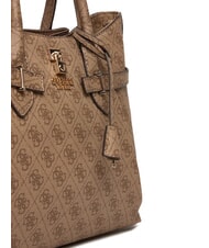 GUESS YESBA LOGO Geantă de mână cu curea de umăr LOGO LAPTE - Genți femei - 3