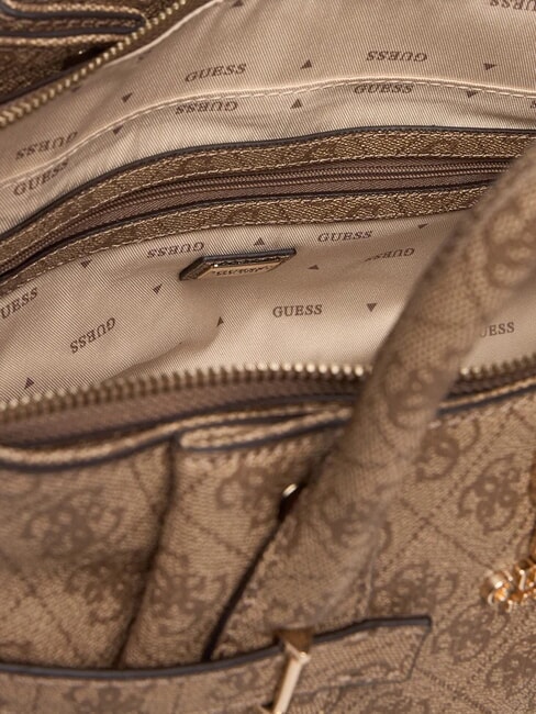 YESBA LOGO Geantă de mână cu curea de umăr LOGO LAPTE - Genți femei