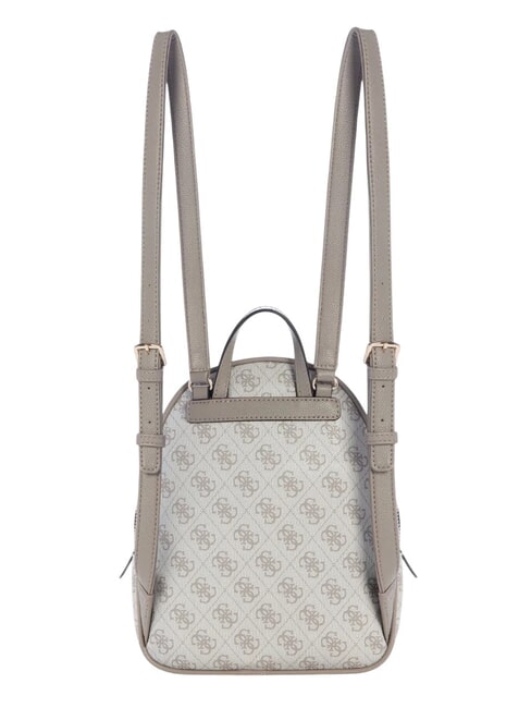 MANHATTAN 2 Rucsac mic 4G cu logo bujor logo taupe închis - Genți femei