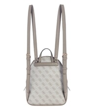 GUESS MANHATTAN 2 Rucsac mic 4G cu logo bujor logo taupe închis - Genți femei - 3