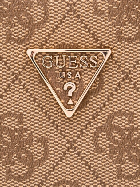 NOELLE 2 Geantă de umăr, geantă crossbody logo latte / maro - Genți femei