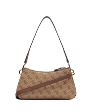 GUESS NOELLE 2 Geantă de umăr, geantă crossbody logo latte / maro - Genți femei - 4