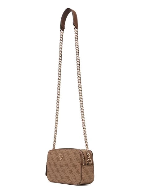 NOELLE 2 Geantă de umăr pentru cameră foto logo latte / maro - Genți femei