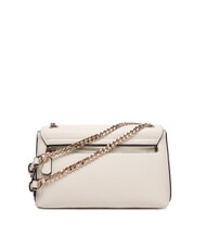 GUESS YESBA Geantă de umăr cu clapă, geantă crossbody aproape alb - Genți femei - 4