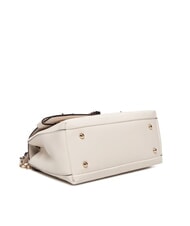 GUESS YESBA Geantă de umăr cu clapă, geantă crossbody aproape alb - Genți femei - 6