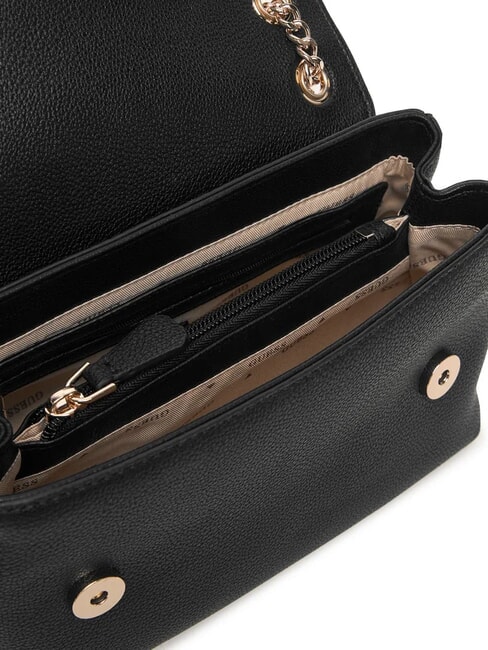 YESBA Geantă de umăr cu clapă, geantă crossbody BLACK - Genți femei