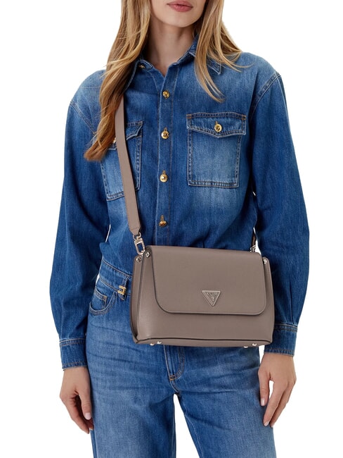 MERIDIAN 2  Geantă de umăr taup închis - Genți femei