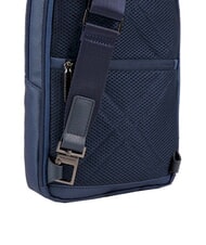 PIQUADRO TRAKAI Rucsac cu un singur umăr albastru - Rucsacuri pentru laptop - 2